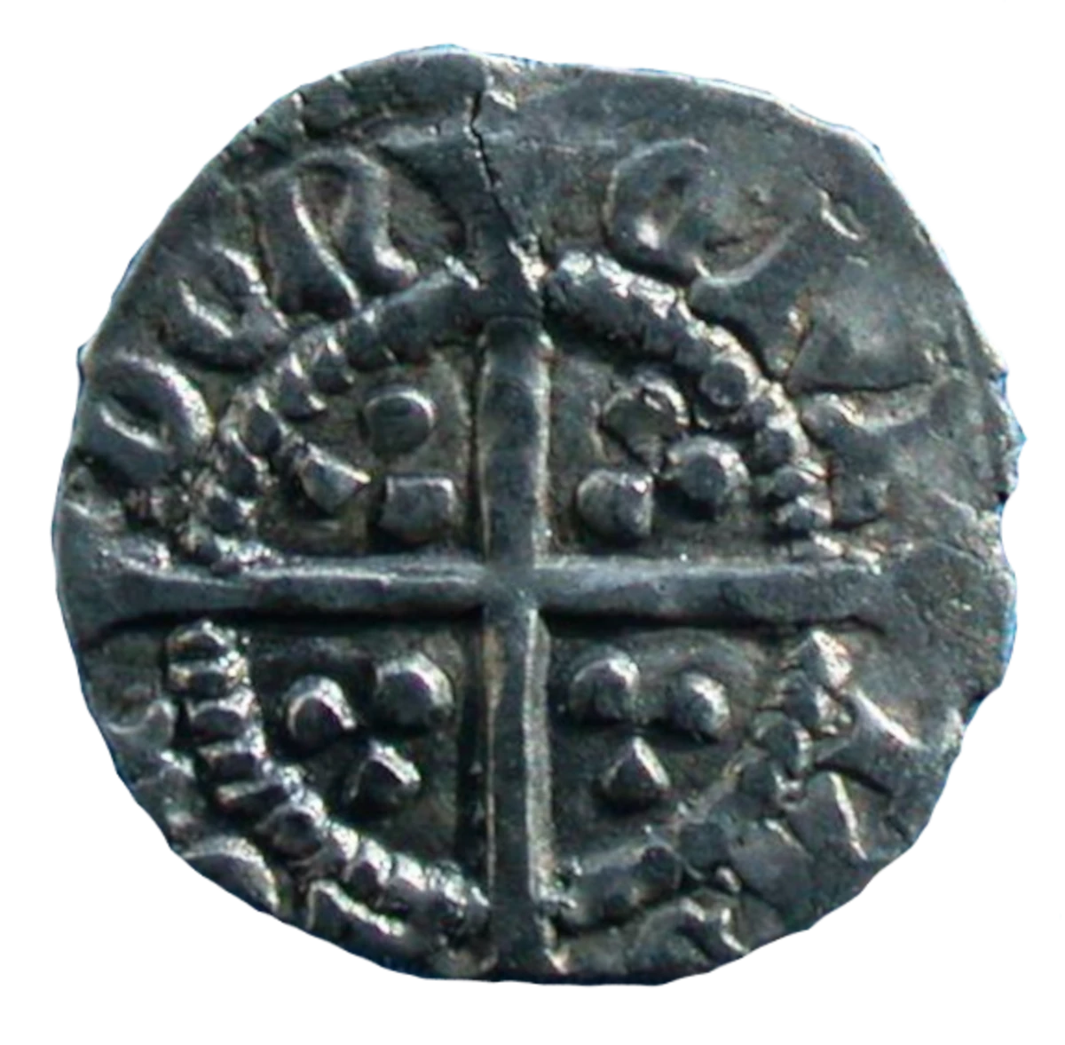 Edward IV Heavy Coinage Farthing Reverse Type D enlarged