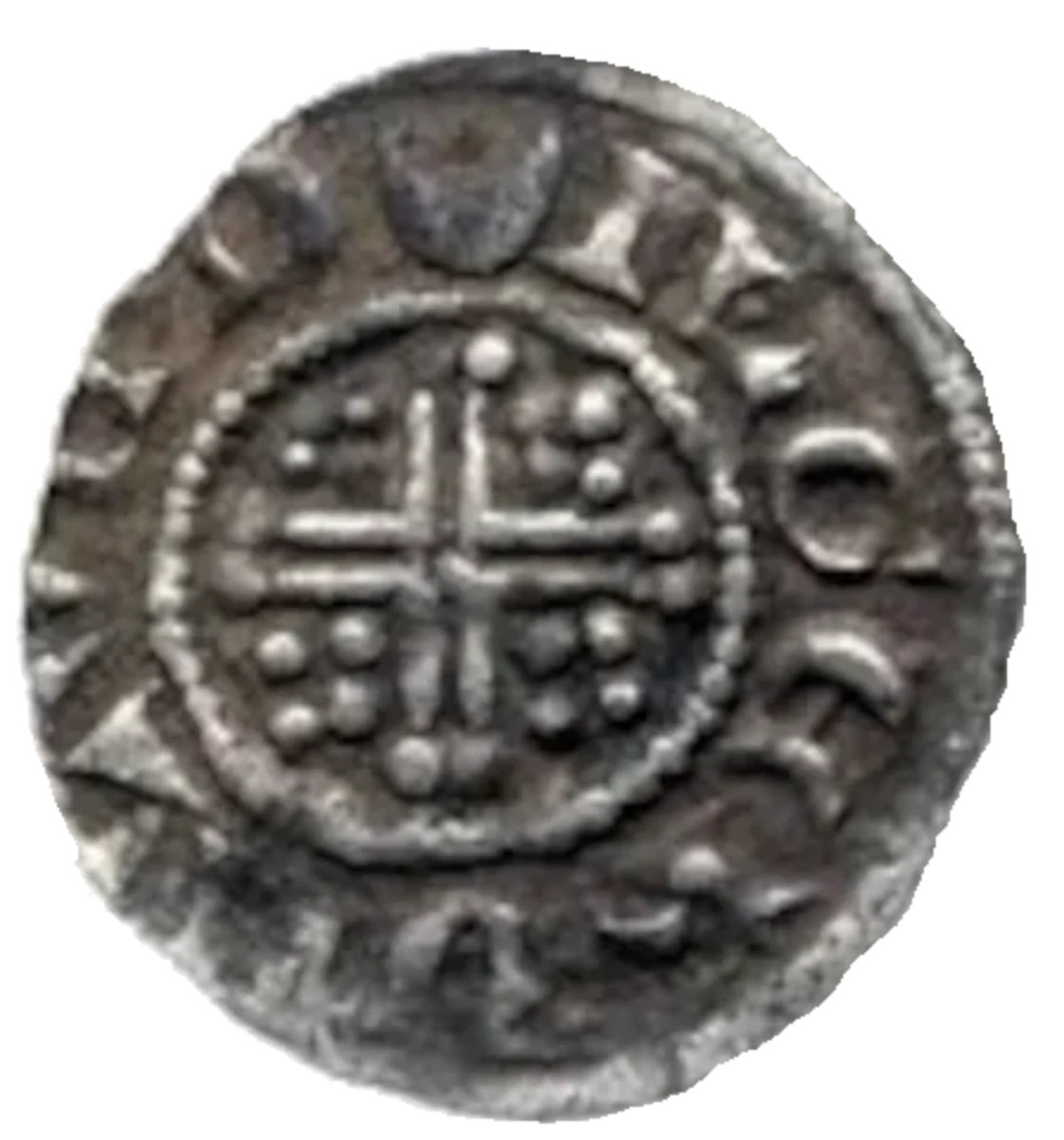 Henry III farthing reverse enlarged