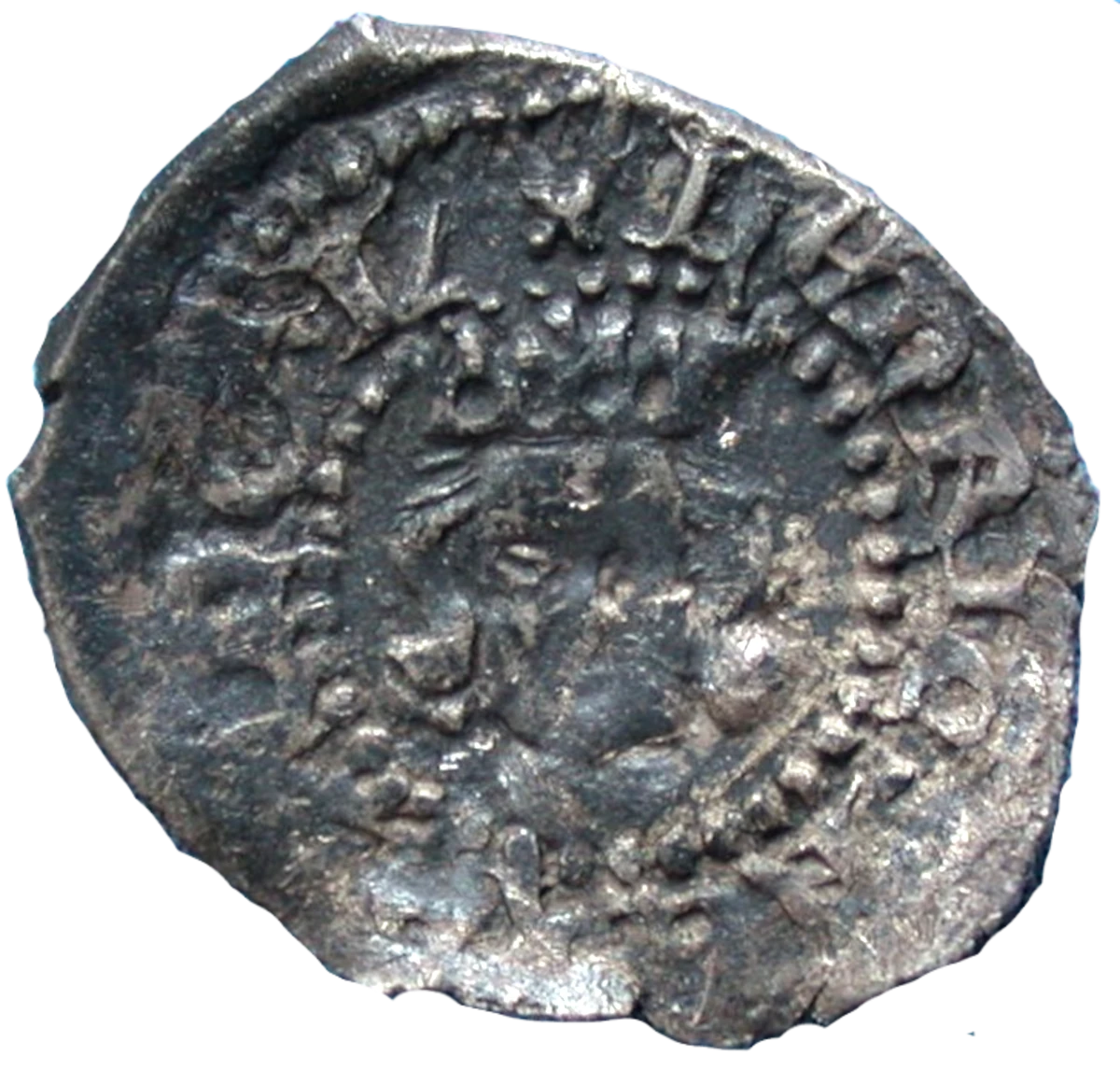 Henry IV Farthing Heavy Coinage Transitional Issue Obverse Type 1.1 enlarged
