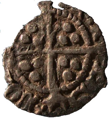 Henry VII Farthing Facing Bust Issue reverse Type C with x before LOn