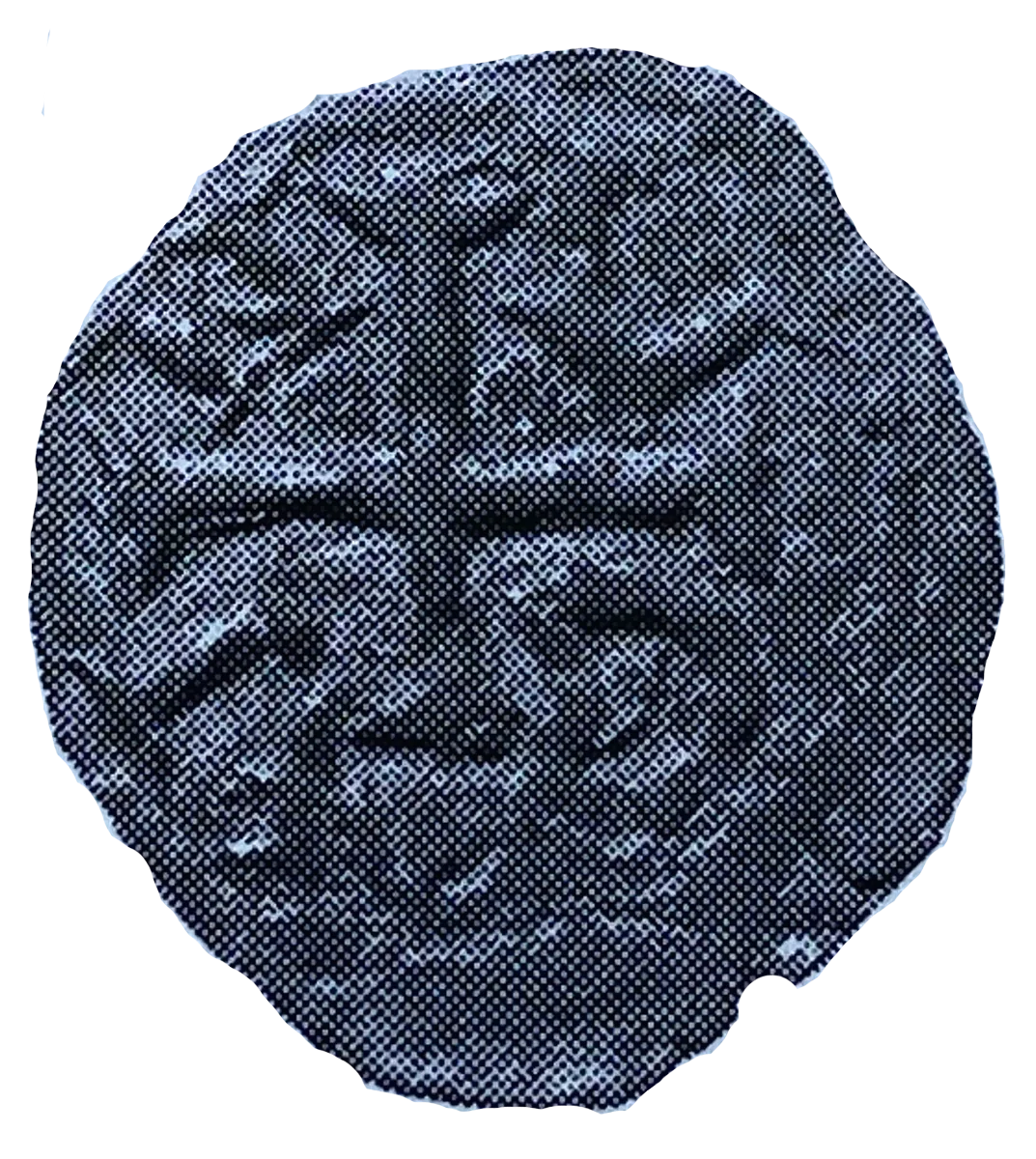 Prince John as Lord of Ireland farthing reverse 1 enlarged