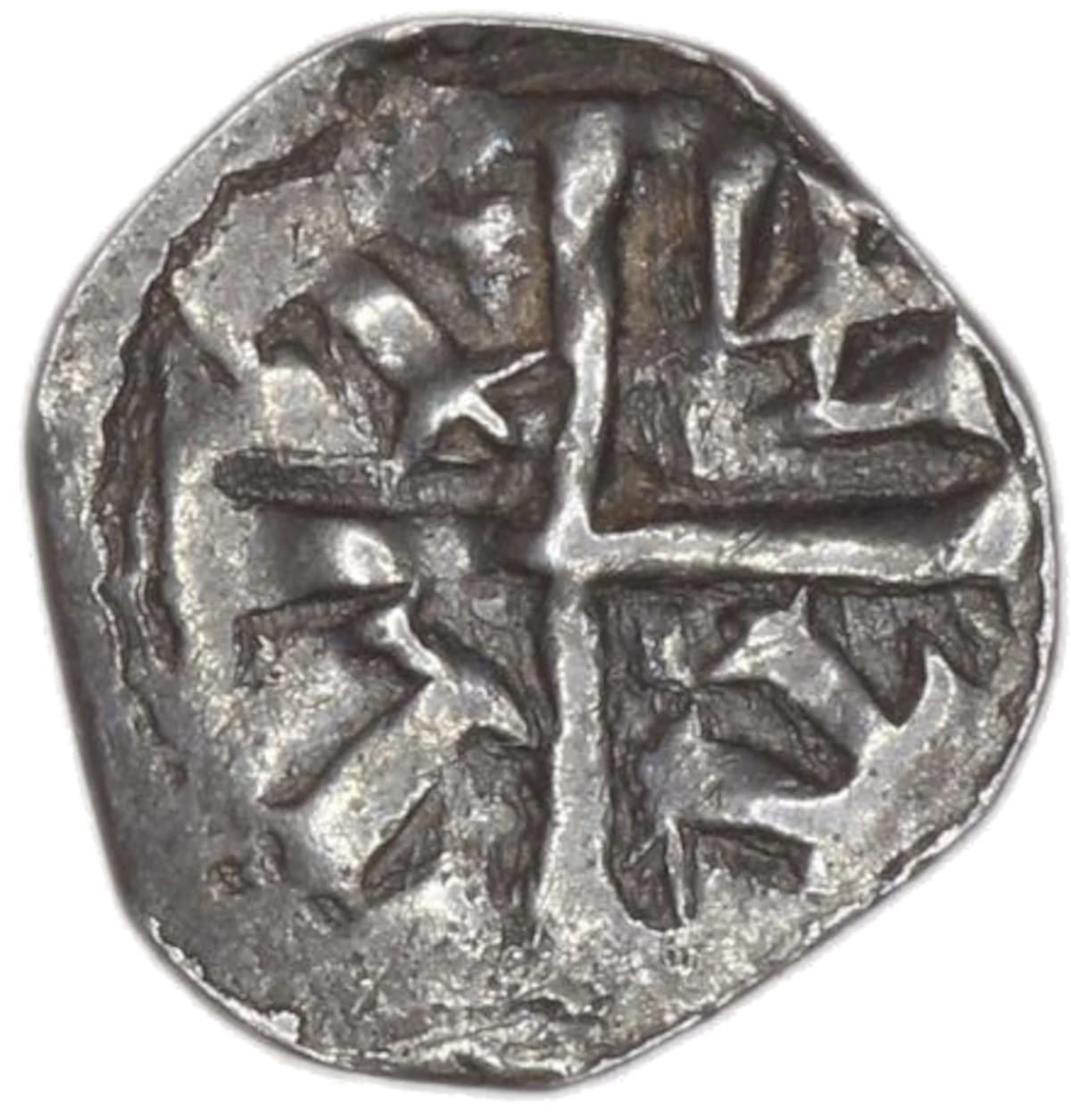 Prince John as Lord of Ireland farthing obverse 1 enlarged