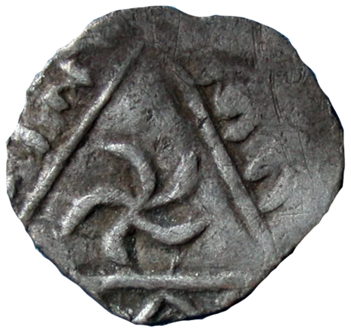 John as King Anglo-Irish farthing Contemporary Forgery reverse 11 enlarged