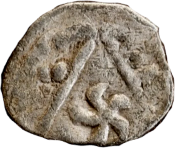 King John Rex Farthing Contemporary Forgery- Reverse 7