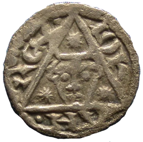 King John Rex Farthing Roberd - Obverse 6