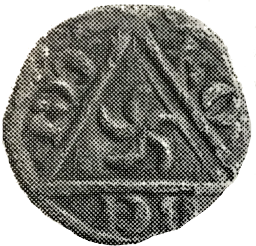 King John Rex Farthing Roberd - Reverse 2