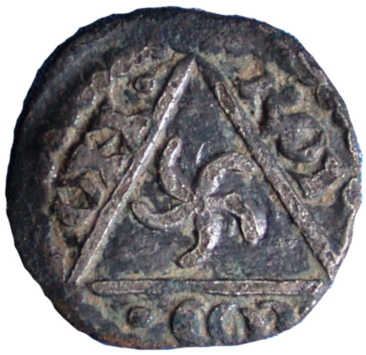 John as King Anglo-Irish farthing reverse 3 enlarged