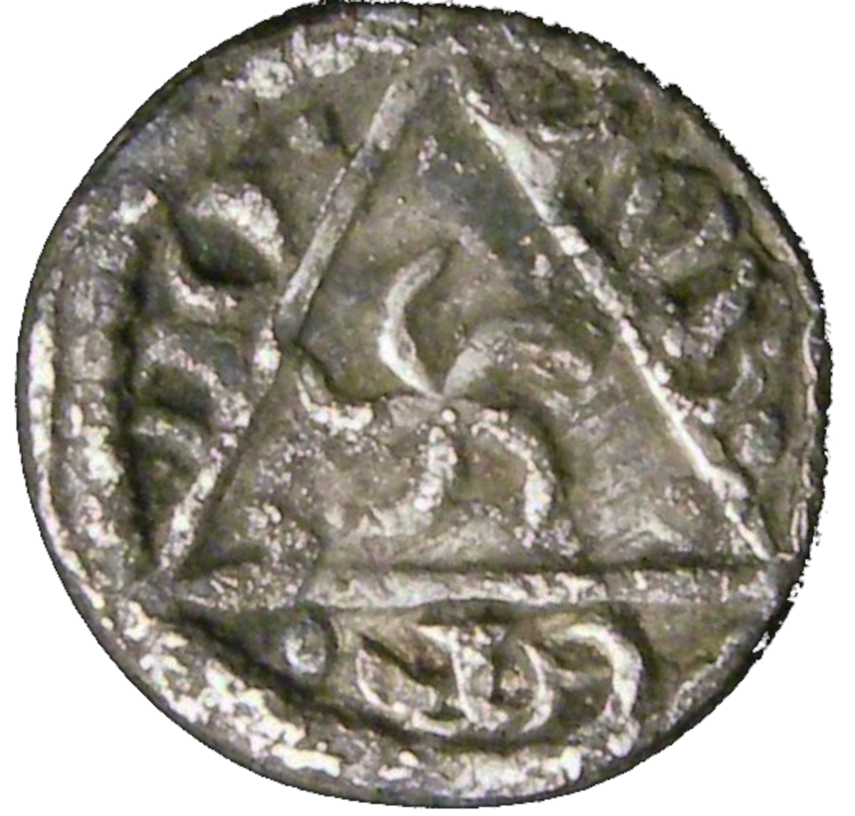 John as King Anglo-Irish farthing reverse 7 enlarged