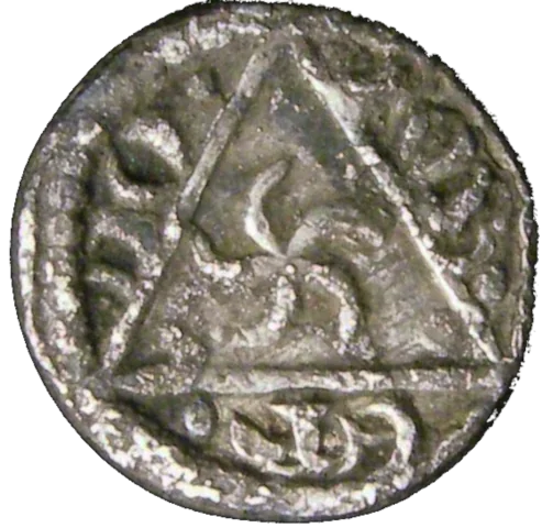 King John Rex Farthing Roberd - Reverse 7
