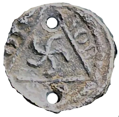 King John Rex Farthing Roberd - Reverse 9