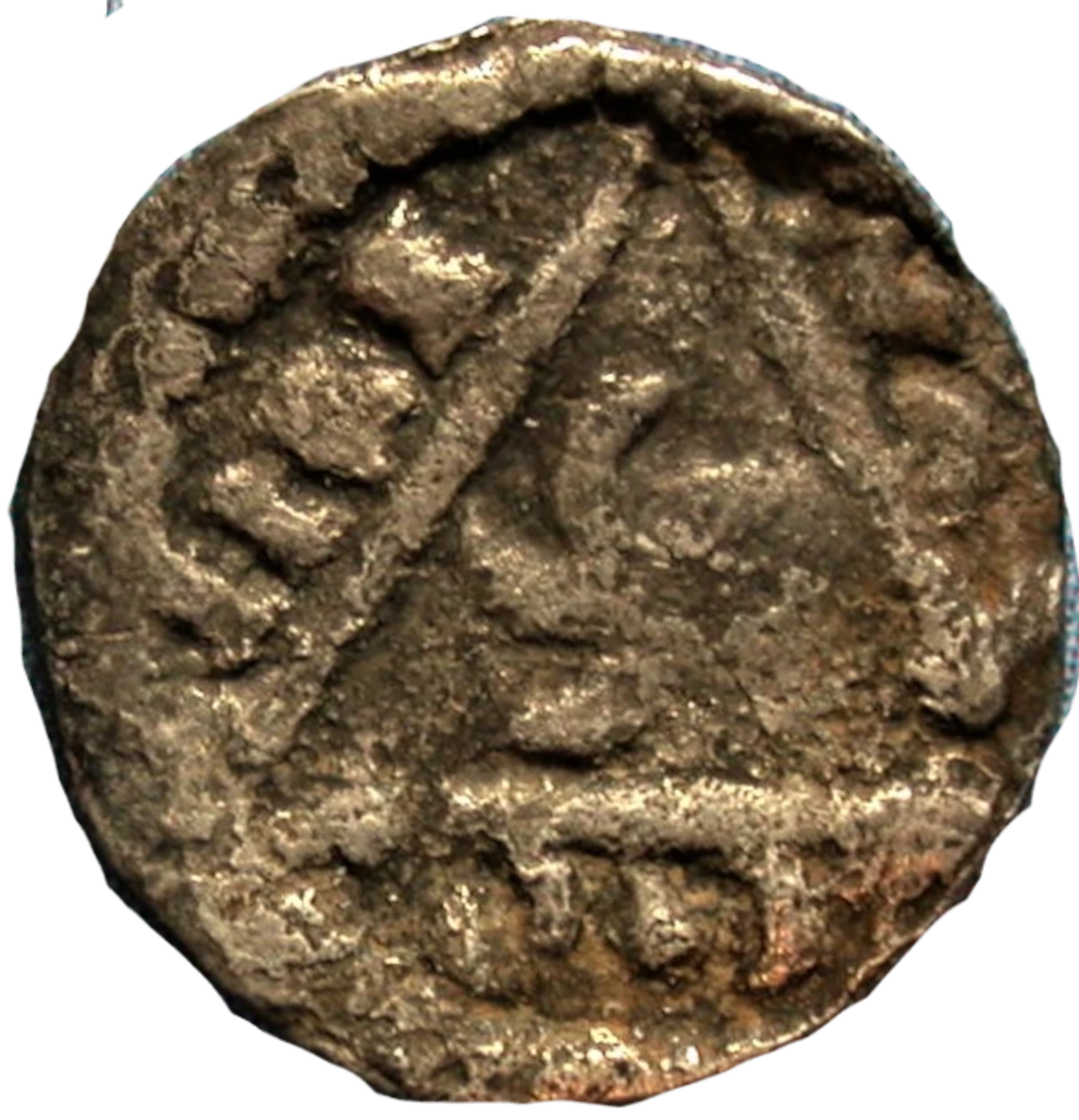 John as King Anglo-Irish farthing Limerick reverse 1 enlarged