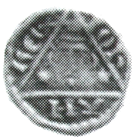 King John Rex Farthing Willem - Obverse 1