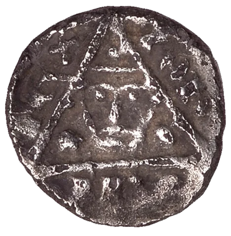King John Rex Farthing Willem - Obverse 6