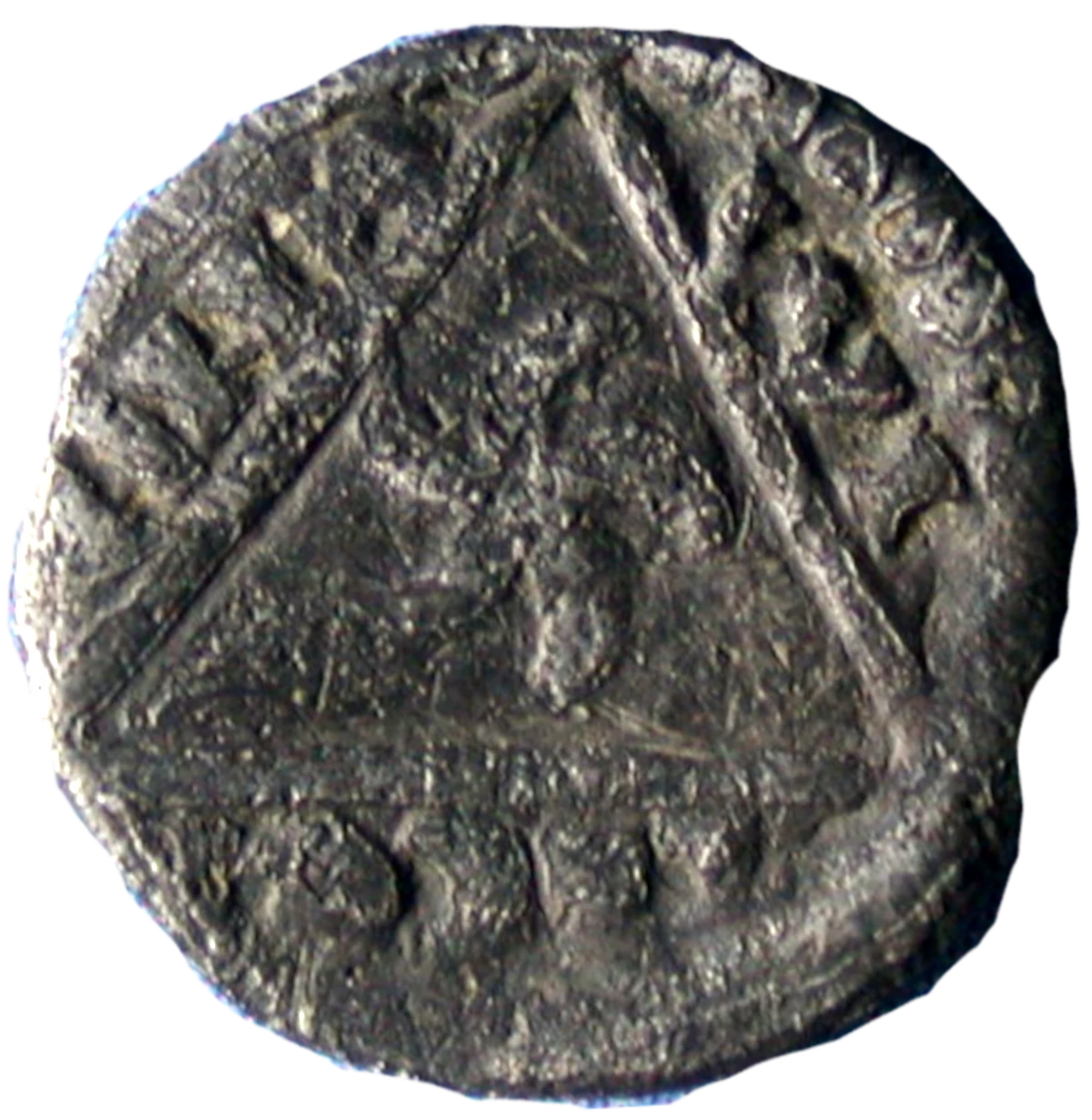 John as King Anglo-Irish farthing obverse 1 enlarged