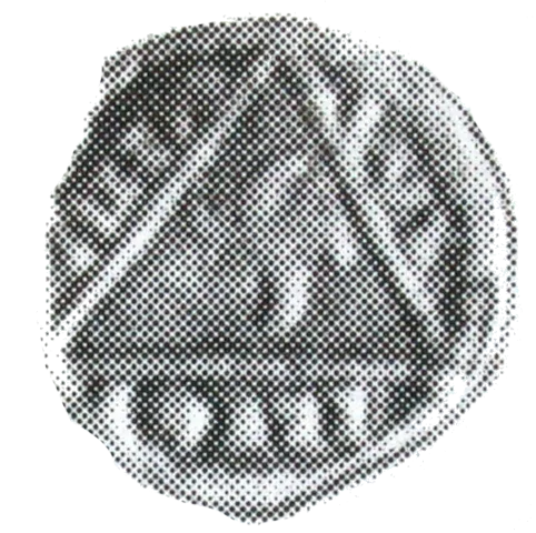 King John Rex Farthing Willem - Reverse 1