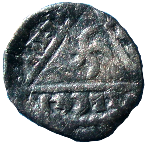 King John Rex Farthing Willem - Reverse 2