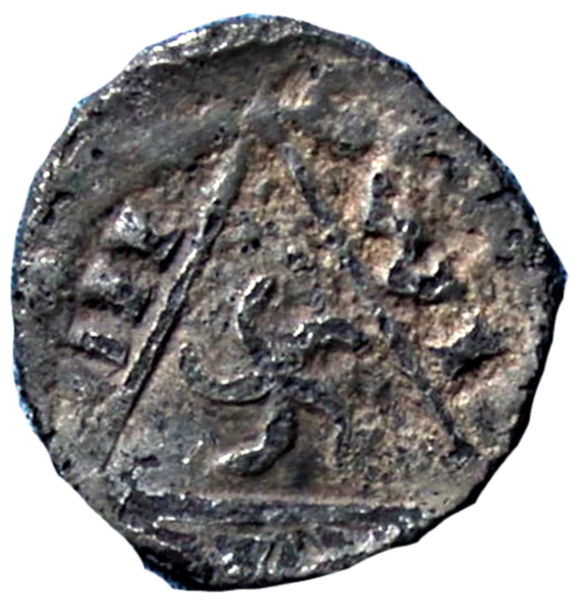 John as King Anglo-Irish farthing reverse 6 enlarged