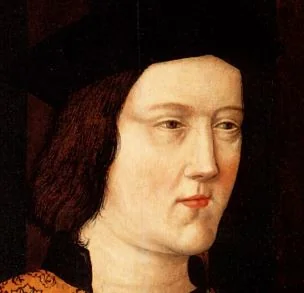 Edward IV, detail from a Tudor copy of an original portrait