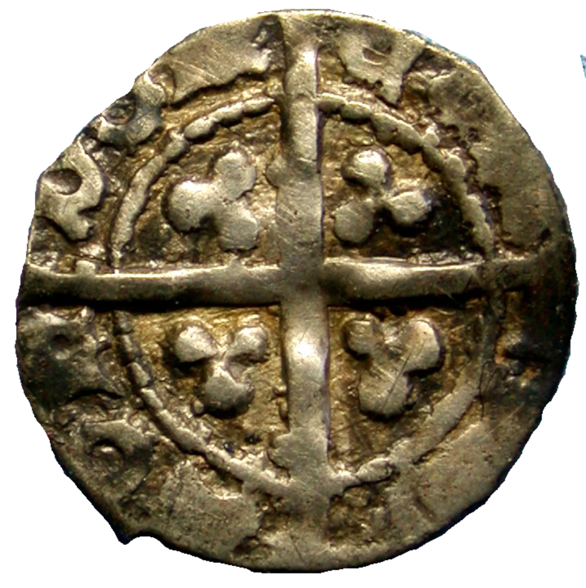 Richard III Farthing Reverse Type A enlarged